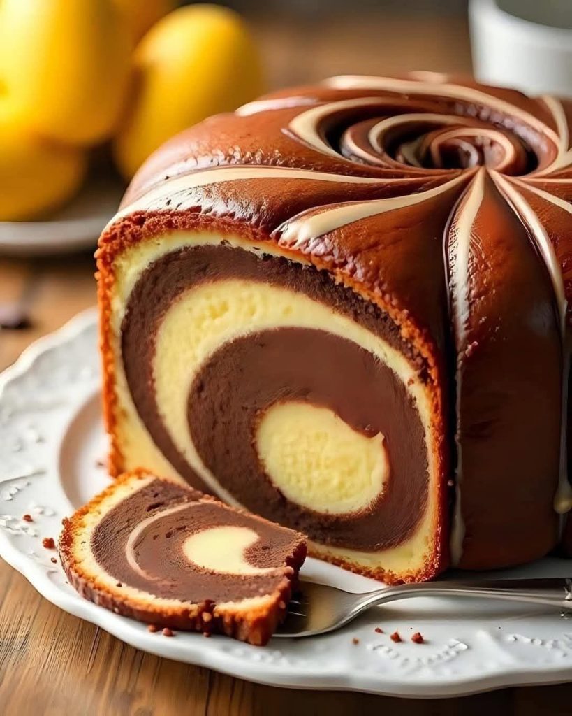 Vynikajúca mramorovaná bábovka 🍰
