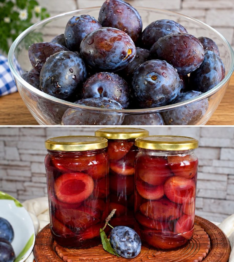 tará mama robila úžasné SLIVKOVÉ KOMPÓTY. Rýchly recept zo starého zošita!